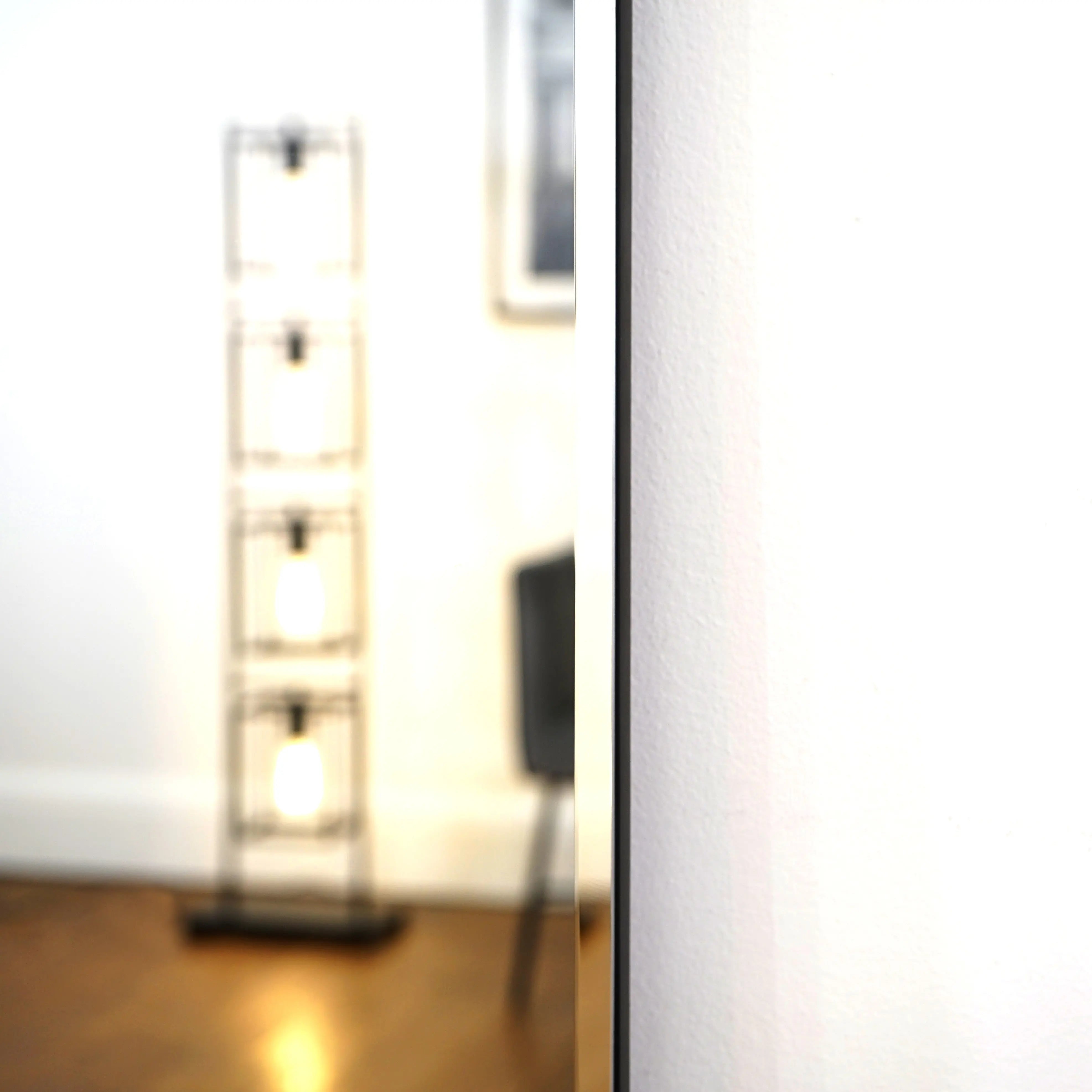 Edge - Grand Miroir Rectangulaire sans Cadre - Style Moderne Pleine Longueur - 170 cm x 80 cm Center Kasa