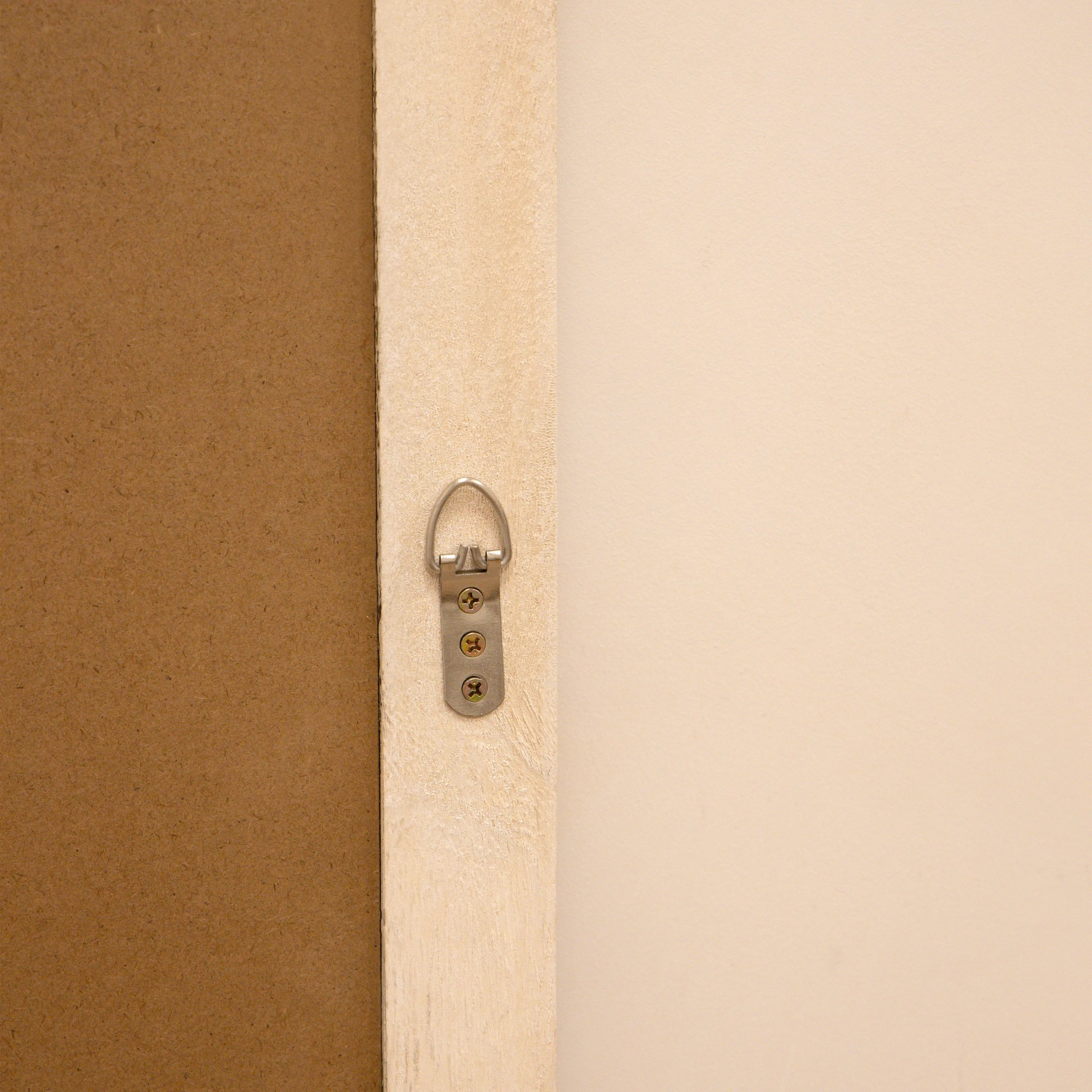 Elena - Miroir Arqué Pleine Longueur en Bois Lavé Blanc - 170 cm x 75 cm Center Kasa