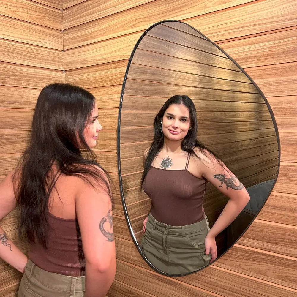 Glamour-Spiegel 100x75cm Center Kasa