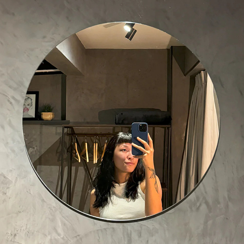 miroir rond étroit Center Kasa