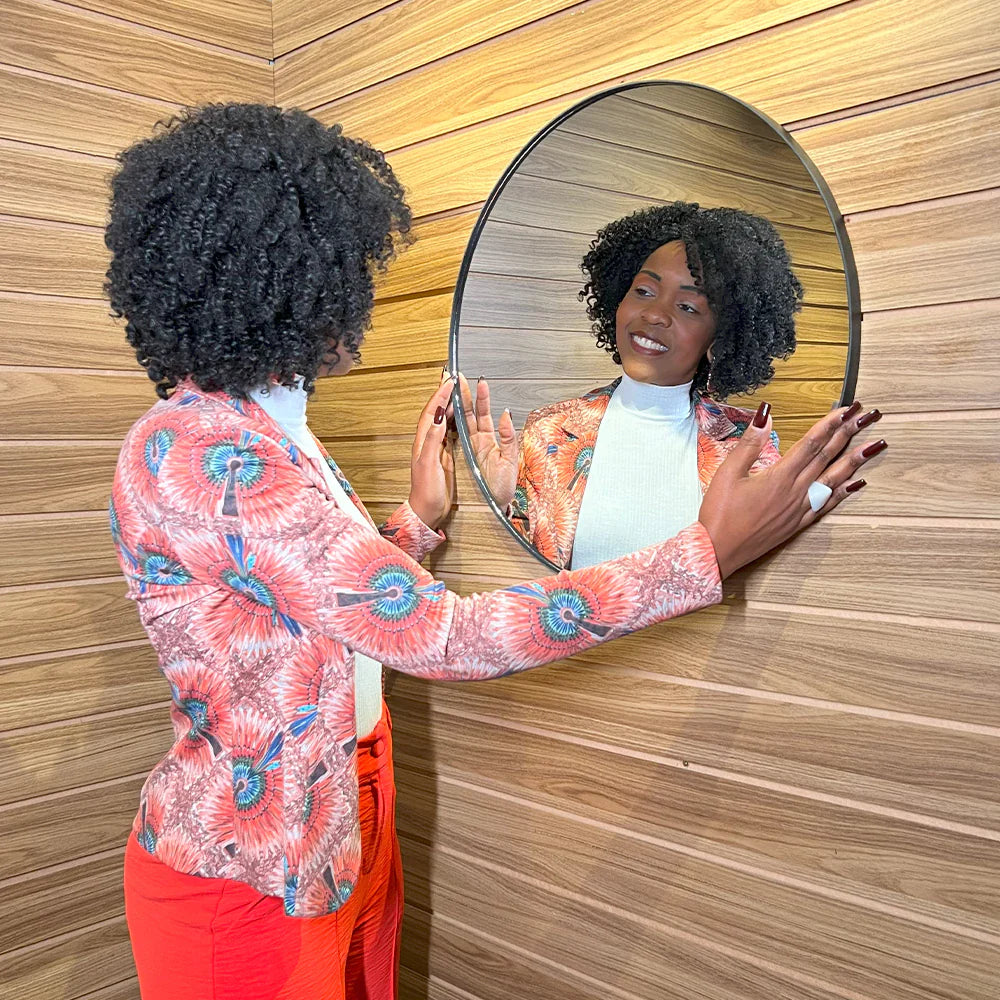 Miroir rond traditionnel 50 cm. Center Kasa