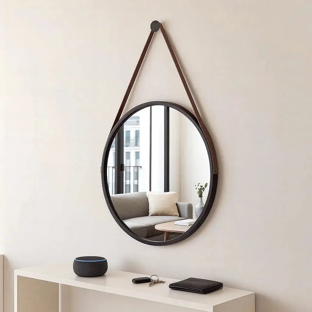 Miroir métallique Adnet. Center Kasa