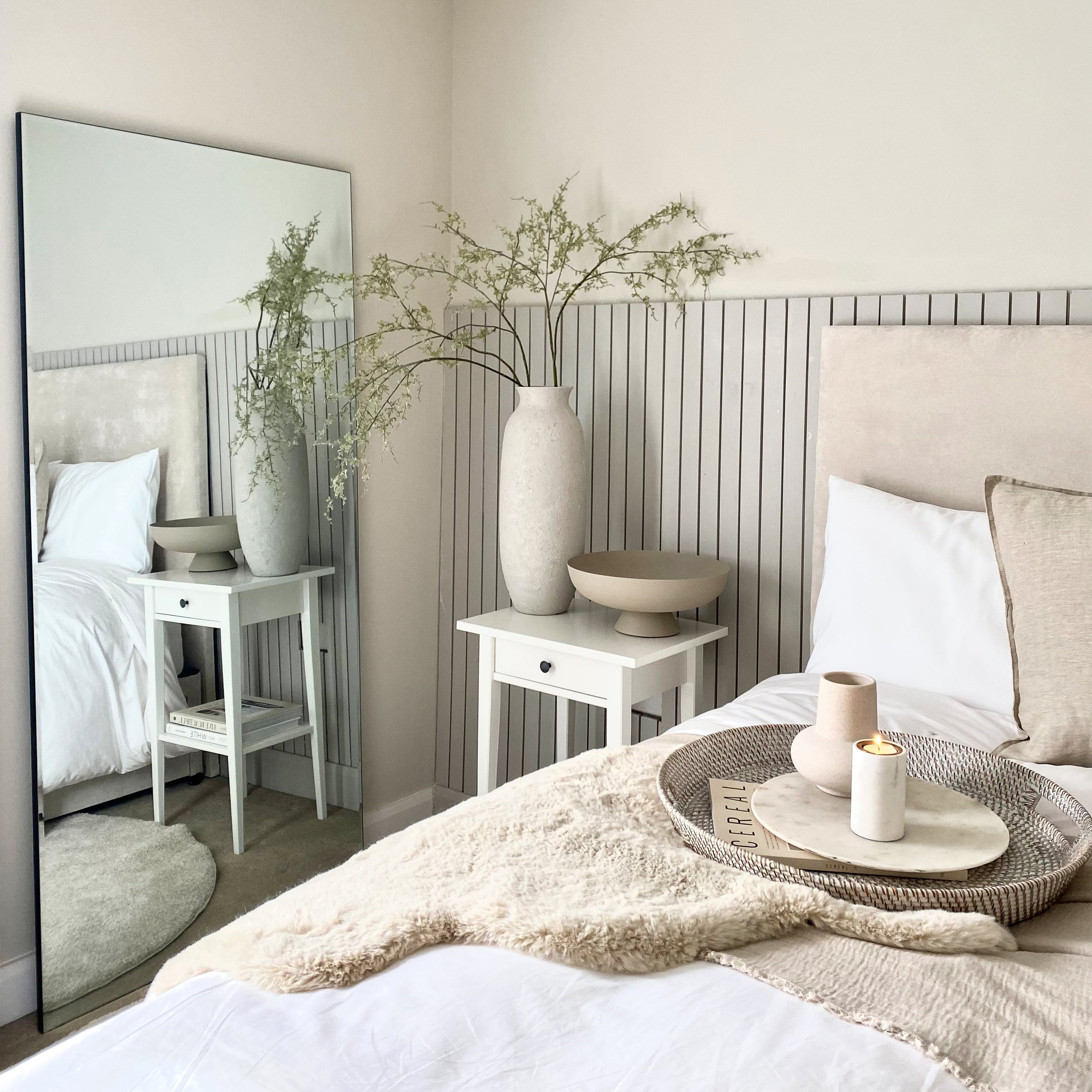 Edge - Grand Miroir Rectangulaire sans Cadre - Style Moderne Pleine Longueur - 170 cm x 80 cm Center Kasa