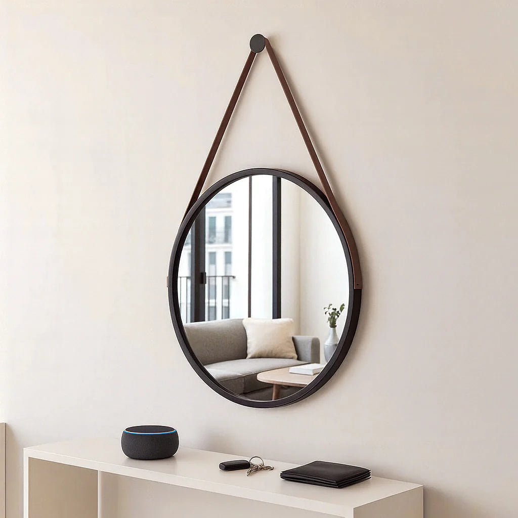 Miroir métallique Adnet. Center Kasa