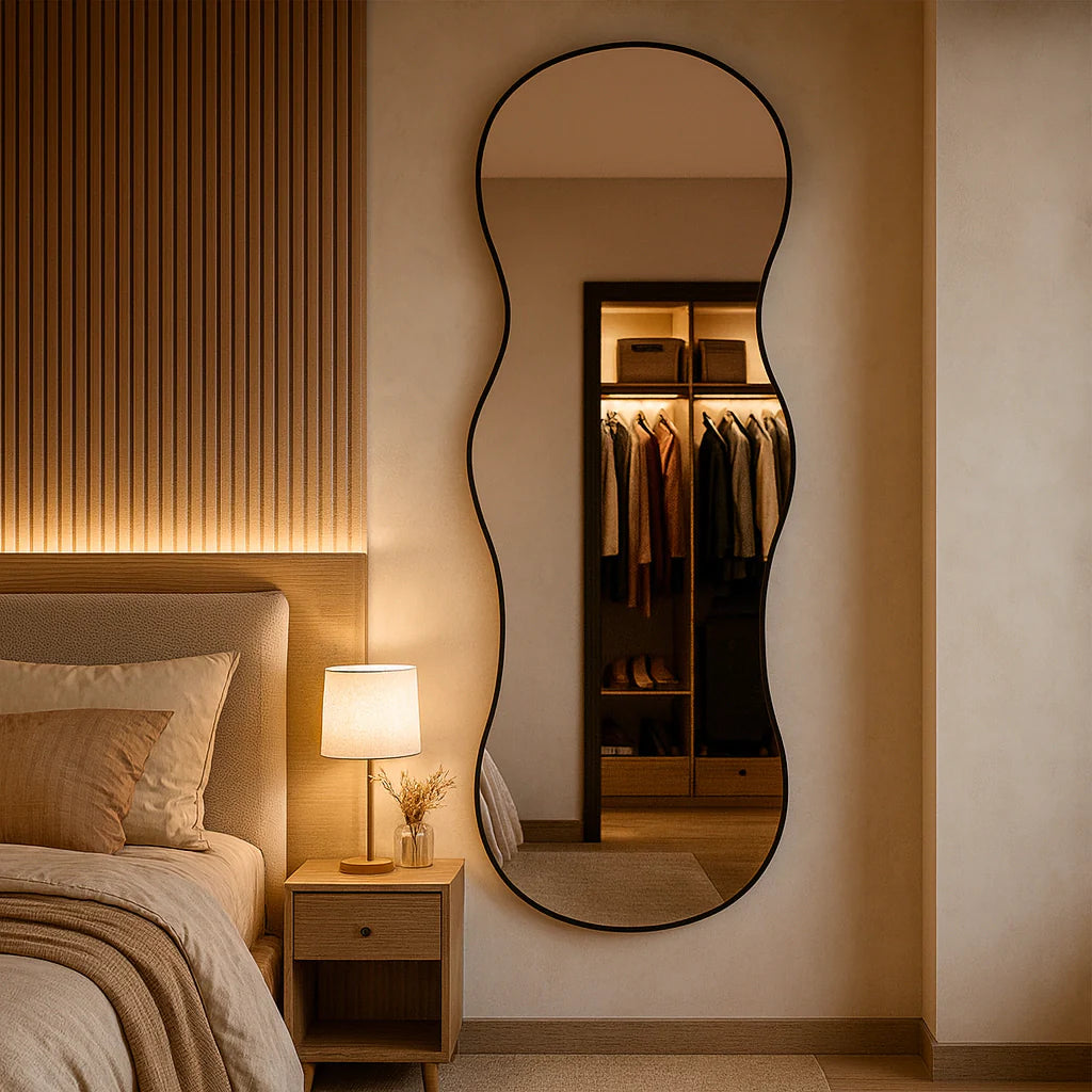 Miroir pleine longueur Ondas II 160x55cm Center Kasa