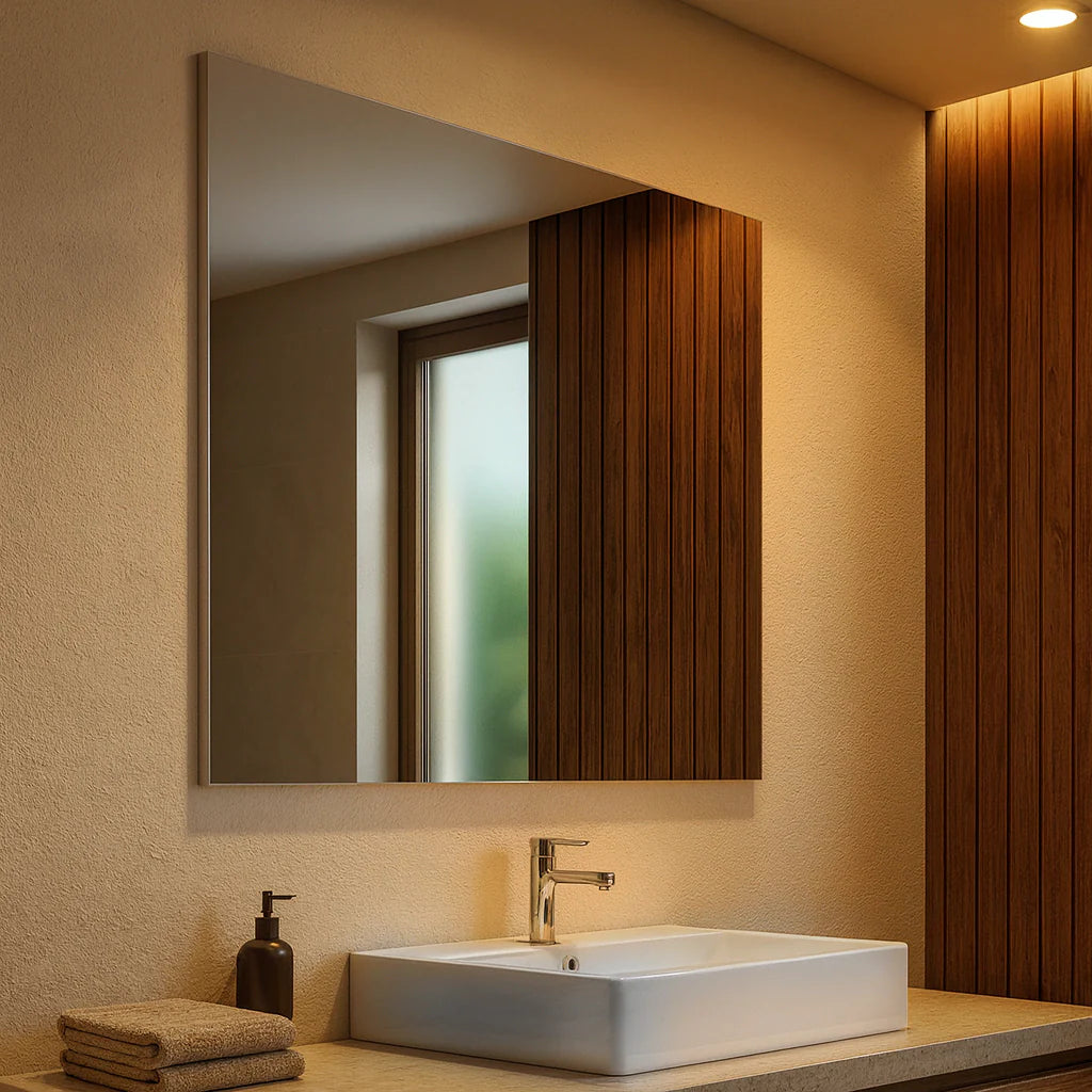 miroir carré étroit Center Kasa