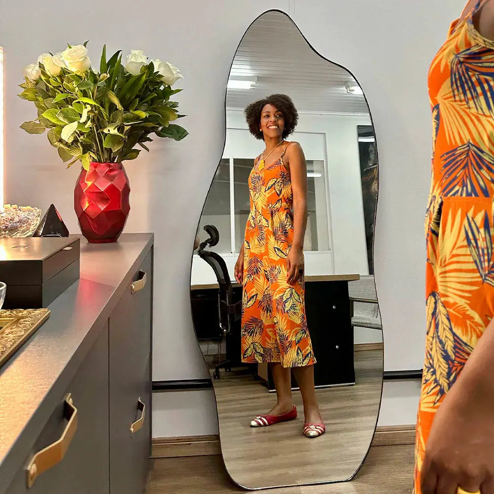 Miroir de feu corps entier 160x55cm Center Kasa