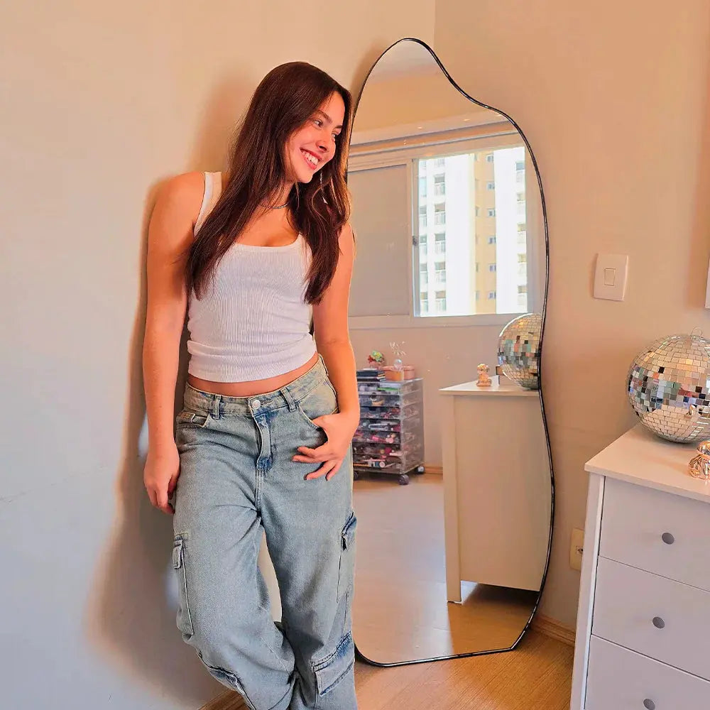 Miroir de feu corps entier 160x55cm Center Kasa