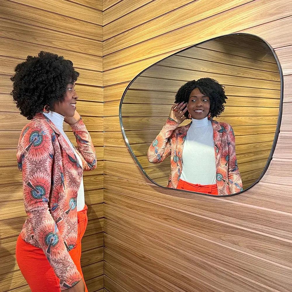 Miroir roche 100x70cm Center Kasa